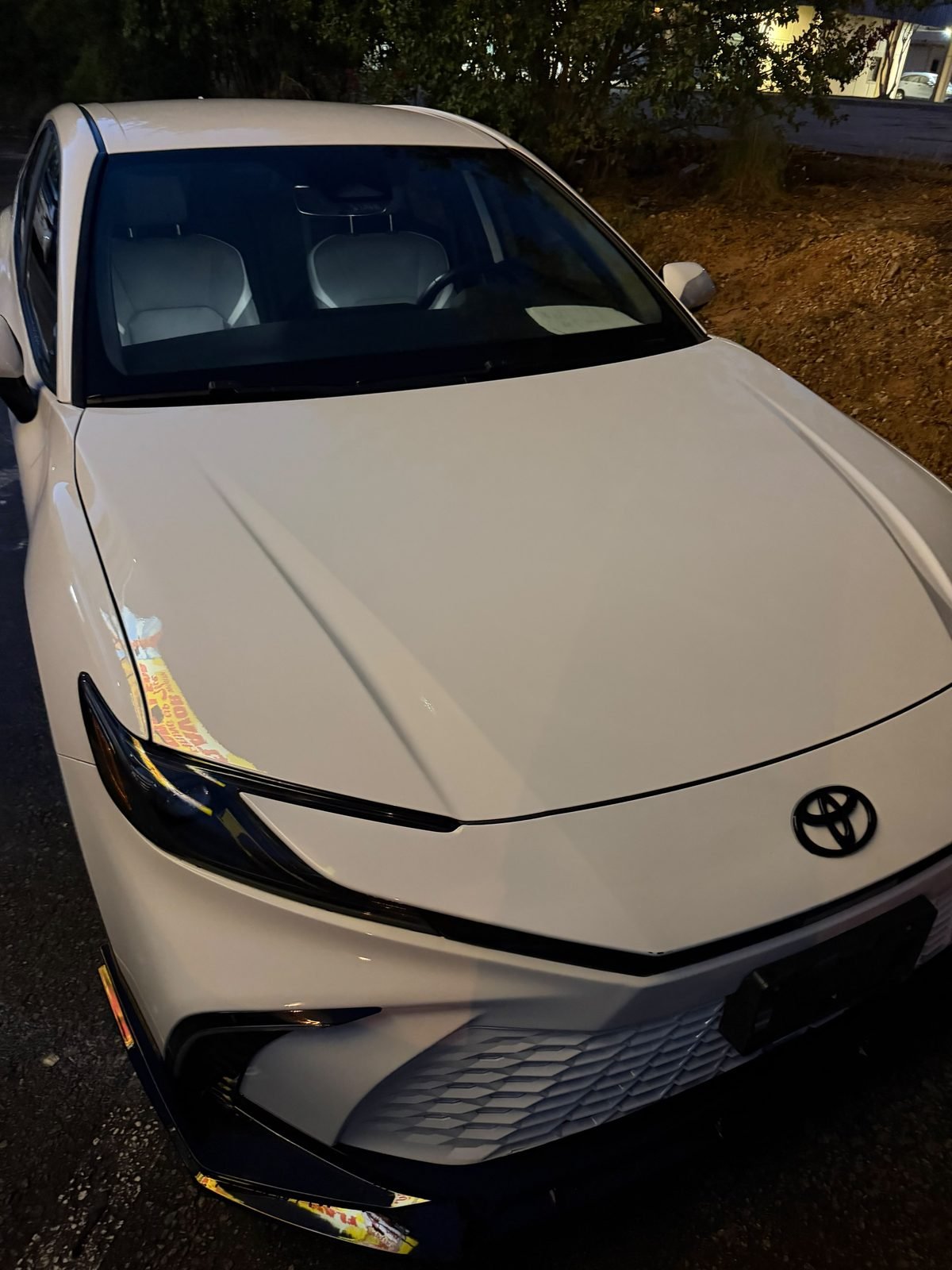 Exterior paint finish after detailing